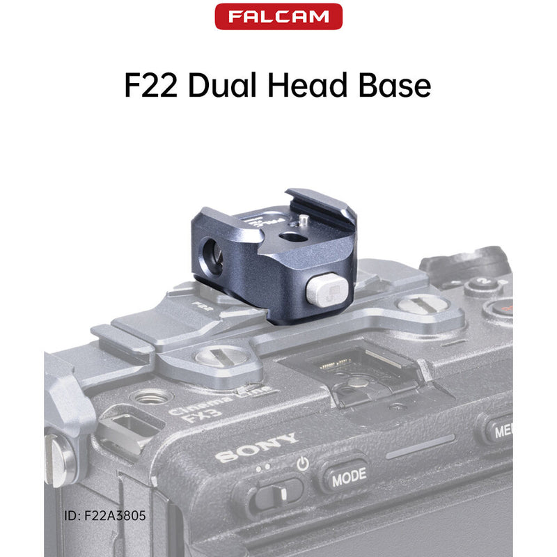 Falcam F22 Quick Release Dual Head Base