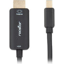 Rocstor 6' Mini-DisplayPort to HDMI Cable (Black)