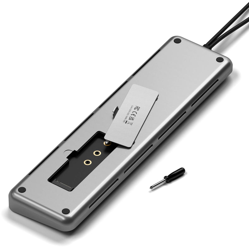 Satechi Dual Docking Stand with NVMe SSD Enclosure