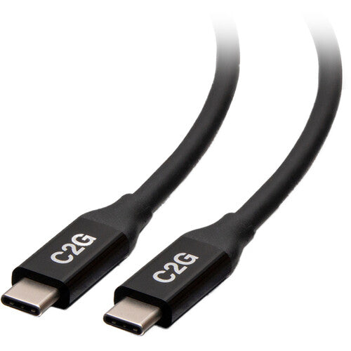 C2G USB4 USB-C Male to USB-C Male Cable (2.5')