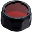 Fenix Flashlight Filter Adapter (Red)