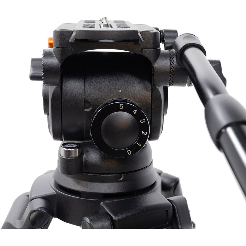 E-Image EI-7080-AA 2-Stage Aluminum Tripod Field Kit