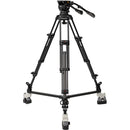 E-Image EI-7080-AAD 2-Stage Aluminum Tripod & Dolly Studio Kit