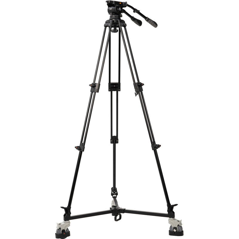 E-Image EI-7080-AAD 2-Stage Aluminum Tripod & Dolly Studio Kit