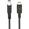 Pearstone USB-C Male to USB-B Male USB 2.0 Cable (3.3')