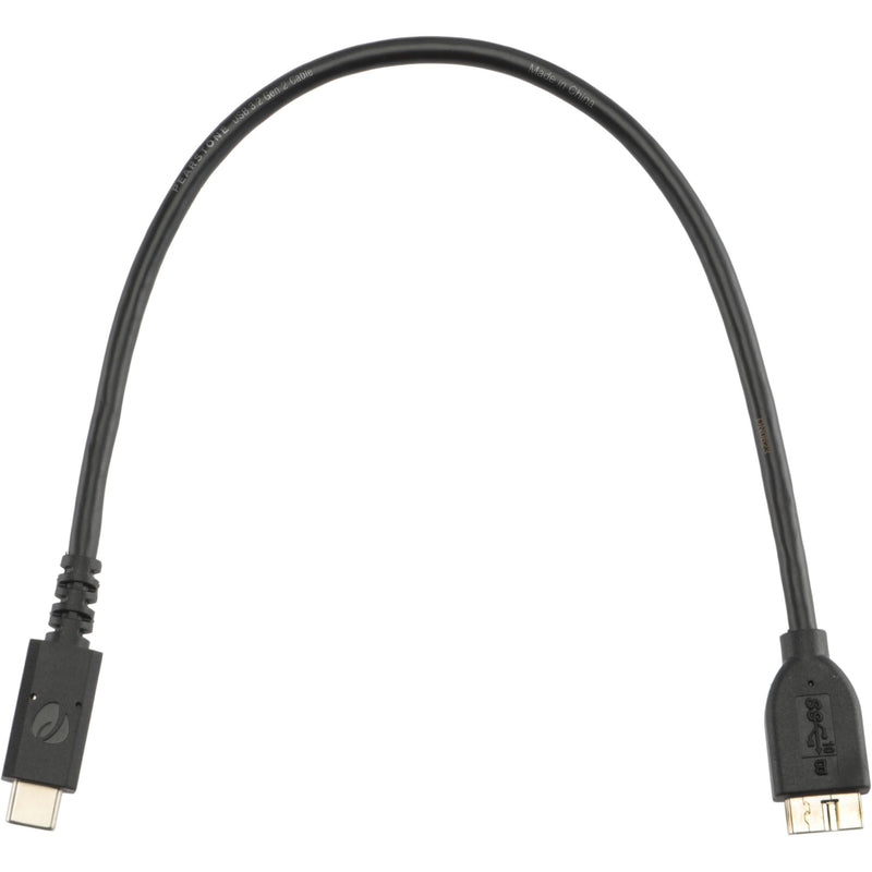 Pearstone USB-C Male to USB Micro-B Male USB 3.2 Gen 2 Cable (1')