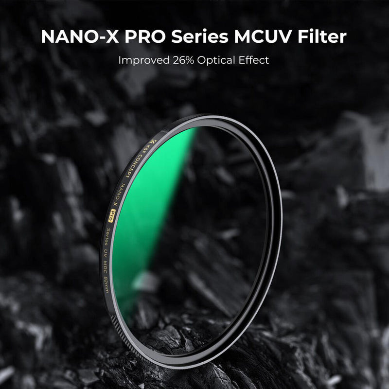 K&F Concept Nano-X Pro HD MCUV Brass Frame Filter (67mm)