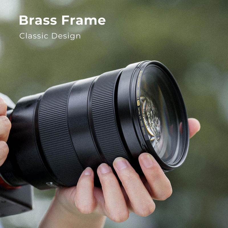 K&F Concept Nano-X Pro HD MCUV Brass Frame Filter (82mm)