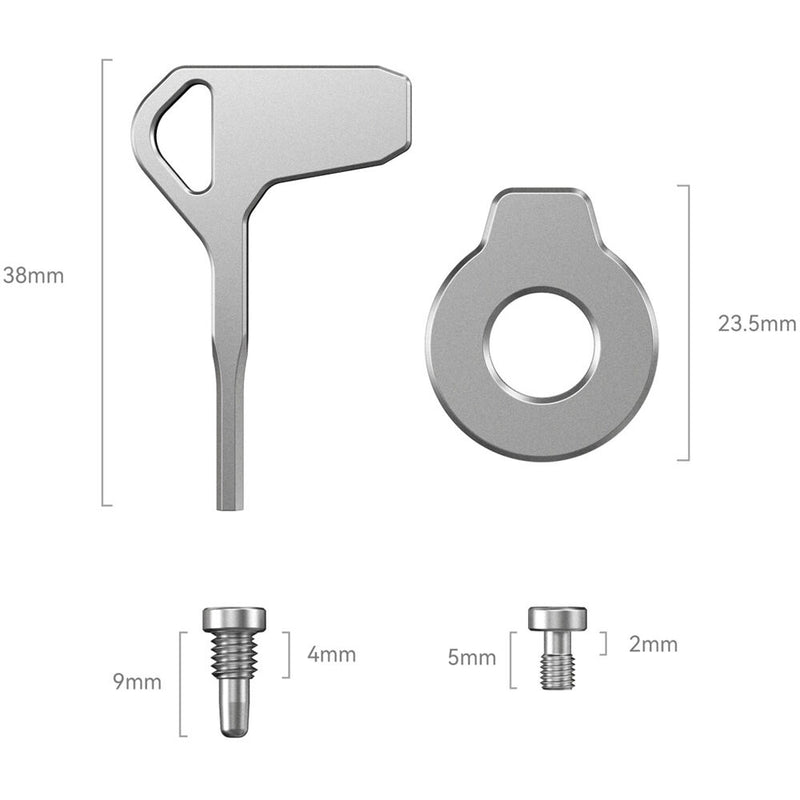 SmallRig Stainless Steel Screw Set with Screwdrivers