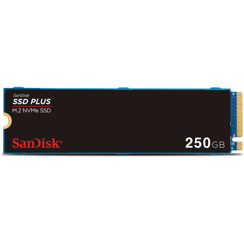 SanDisk 250GB SSD PLUS M.2 NVMe PCIe 3.0 M.2 Internal SSD