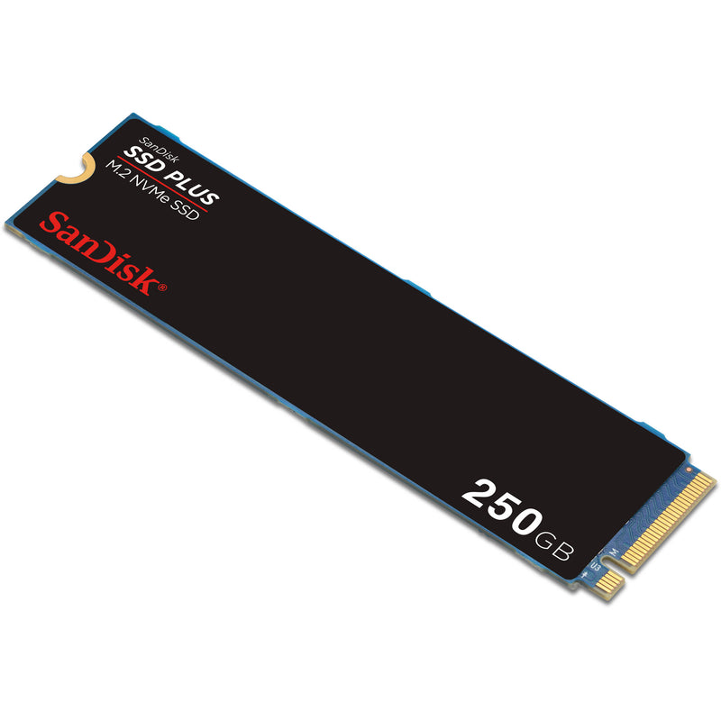 SanDisk 250GB SSD PLUS M.2 NVMe PCIe 3.0 M.2 Internal SSD