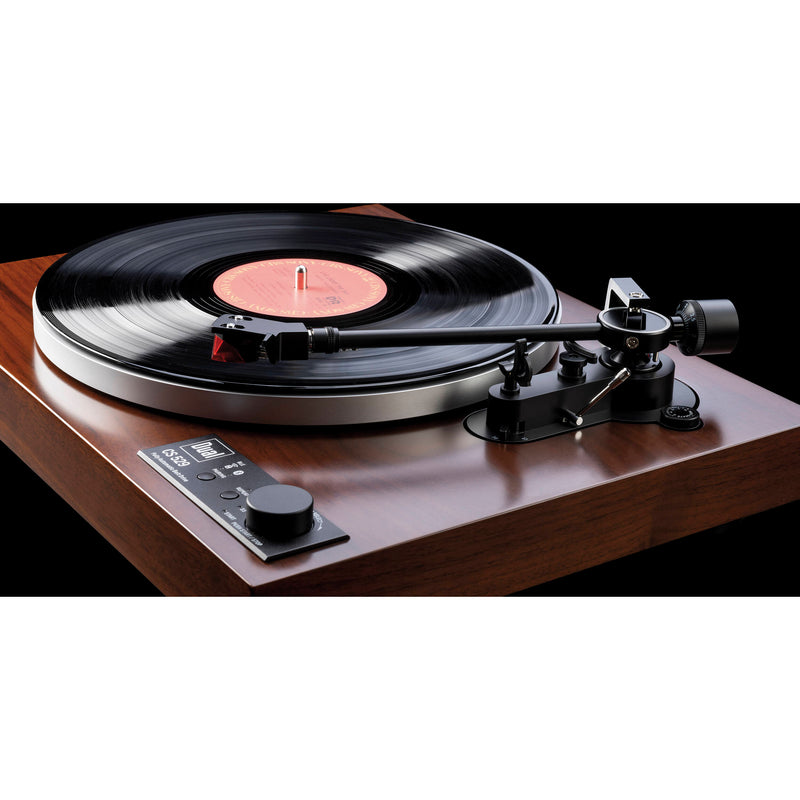 Dual Electronics CS 529 Three-Speed Automatic Turntable with Bluetooth (Walnut)