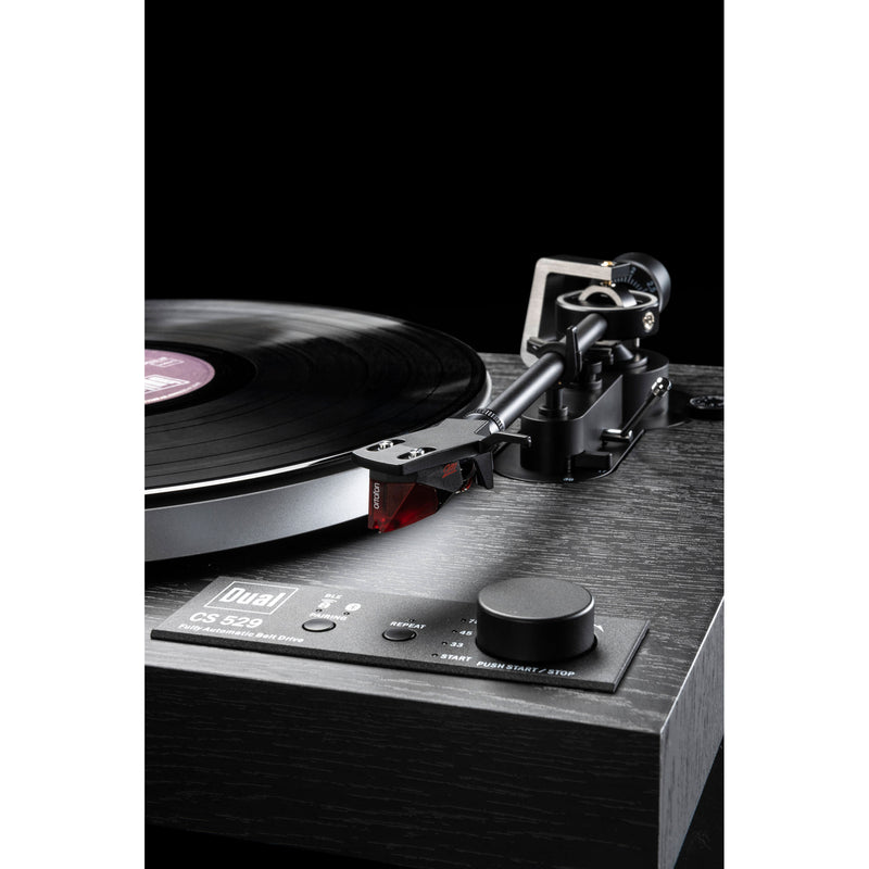 Dual Electronics CS 529 Three-Speed Automatic Turntable with Bluetooth (Walnut)