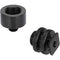 CAMVATE 5/8"-27 Male to 1/4"-20 Female with Cold Shoe Base and 5/8"-27 Female to 3/8"-16 Male Adapter Set