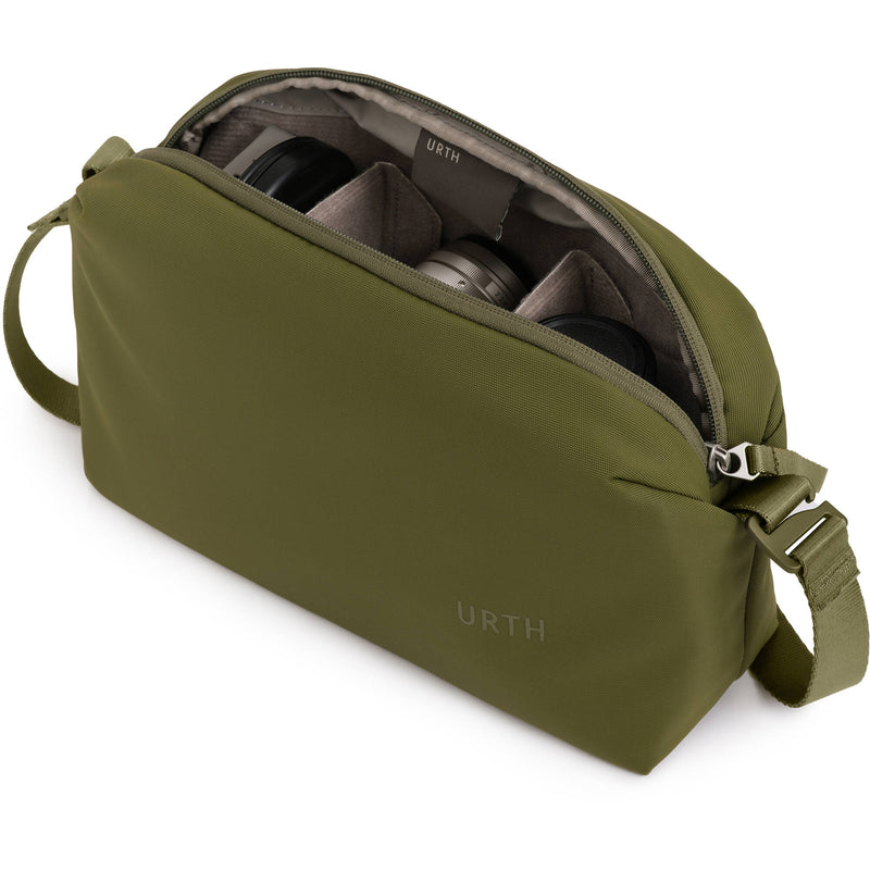 Urth Dolomite Cross-Body Camera Sling Bag (Green, 7L)