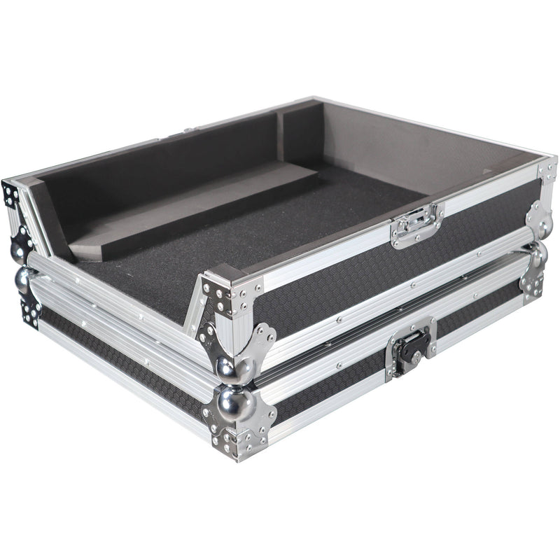 ProX ATA Style Flight Road Case for Pioneer DJM-A9 & DJM V10 DJ Mixer (Black / Silver)