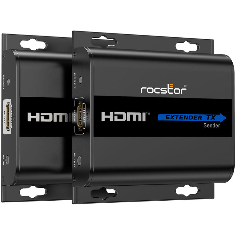 Rocstor TrueReach 1080p HDMI over Cat 6 Extender Kit with IR (up to 394')