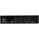 Smart-AVI SM-D2H-4D 4-Port, Dual-Head 4K DisplayPort to HDMI KVM Switch