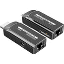 Rocstor TrueReach 4K USB-C HDMI over Cat 6/6a/7 Extender Kit (up to 197')