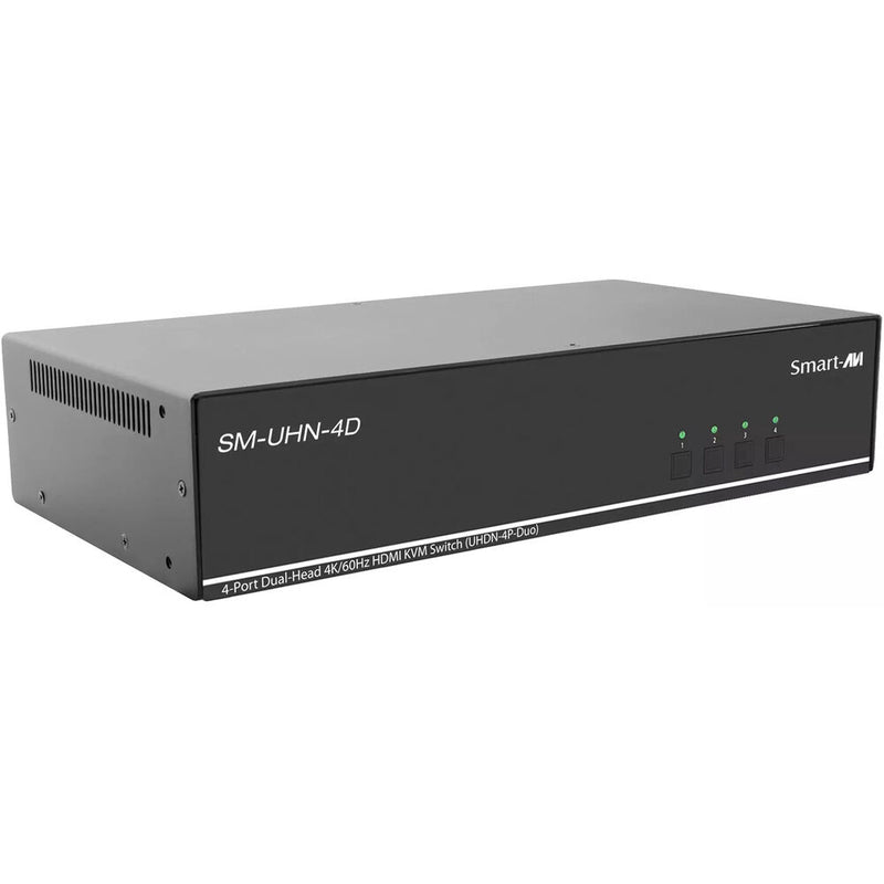 Smart-AVI SM-UHN-4D 4-Port, Dual-Head 4K HDMI KVM Switch