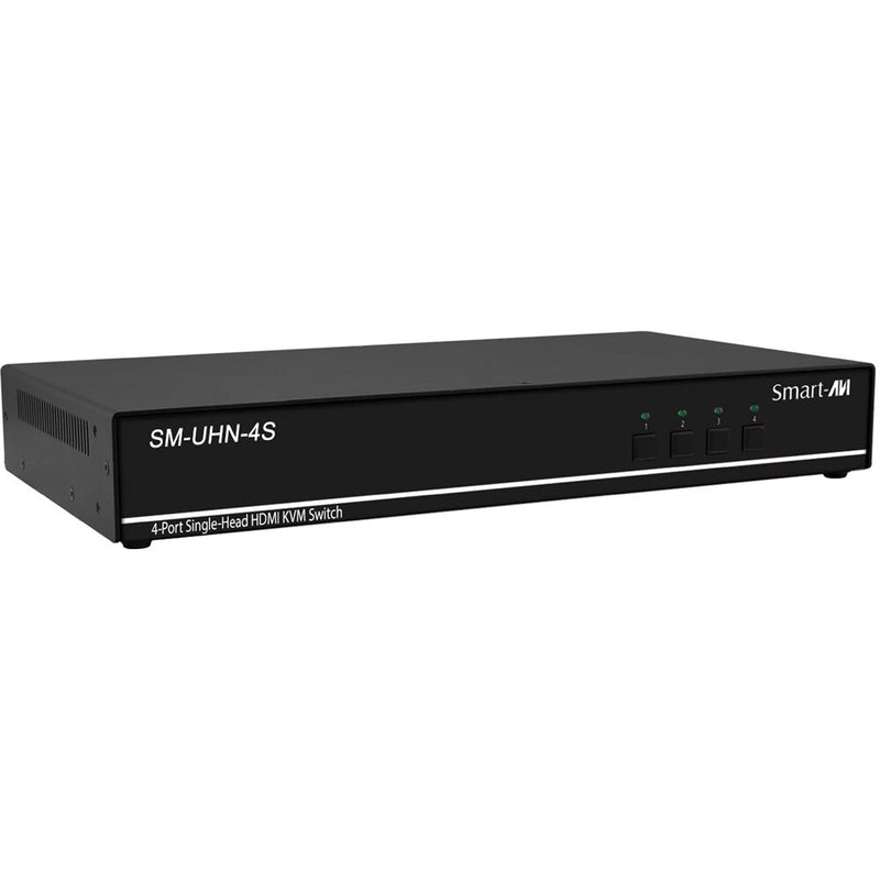 Smart-AVI SM-UHN-4S 4-Port, Single-Head 4K HDMI KVM Switch