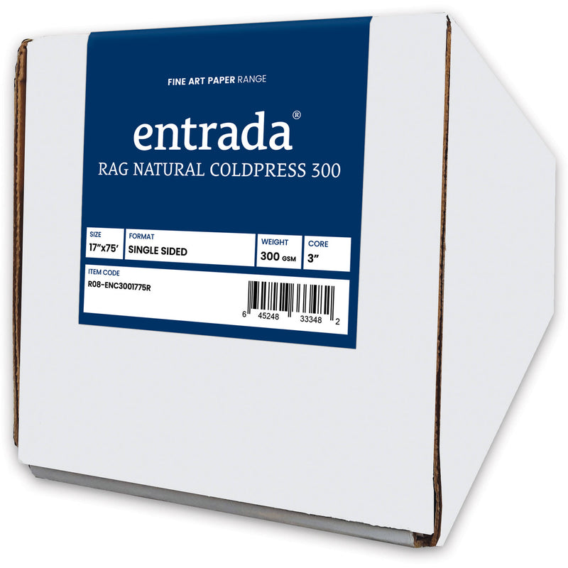 Moab Entrada Rag Natural Coldpress 300 (17" x 75' Roll)