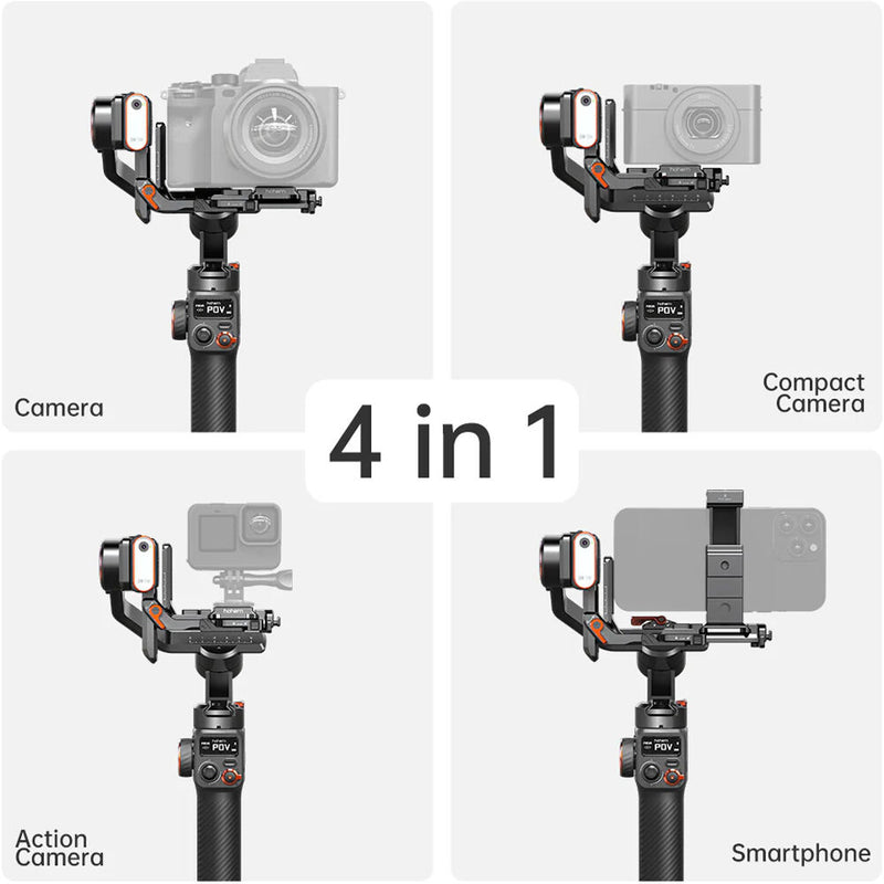 Hohem iSteady MT2 3-Axis Smartphone and Camera Gimbal Stabilizer Kit