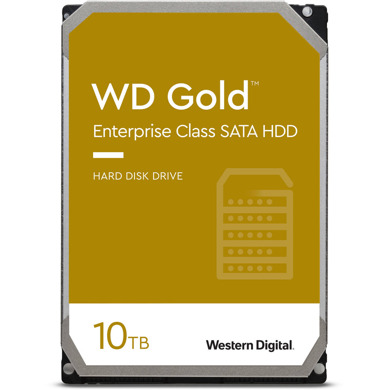 WD 10TB Gold 7200 rpm SATA III 3.5" Internal Enterprise HDD