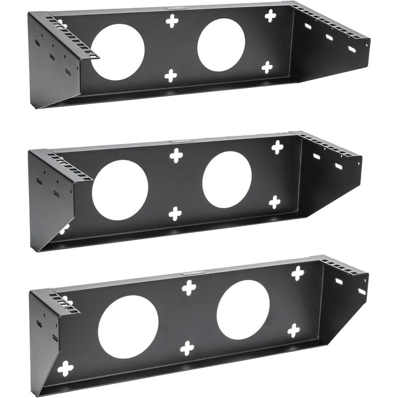 Rocstor SolidRack 19" Steel Vertical Wall Mount Rack Bracket (3 RU)