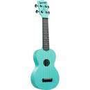 KALA Waterman Soprano Ukulele with Tote Bag (Aqua Mist Glow in the Dark)