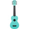 KALA Waterman Soprano Ukulele with Tote Bag (Aqua Mist Glow in the Dark)