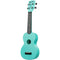 KALA Waterman Soprano Ukulele with Tote Bag (Aqua Mist Glow in the Dark)