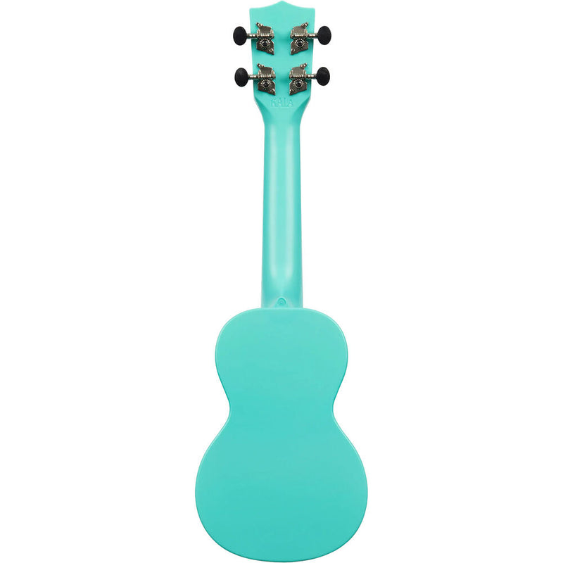 KALA Waterman Soprano Ukulele with Tote Bag (Aqua Mist Glow in the Dark)