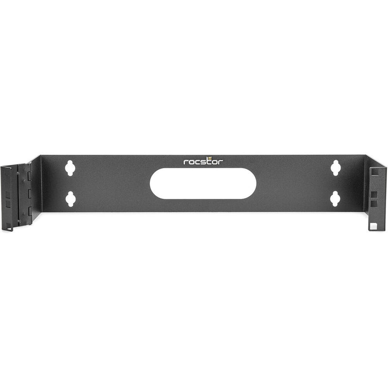 Rocstor SolidRack 19" Hinged Wall Mounting Bracket for Patch Panels (2 RU)