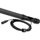 K-Tek KP14VFT Mighty Boompole with Internal Straight XLR Cable and Flow-Through Module (14.7')