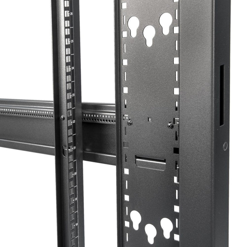 Rocstor SolidRack R3300 Standard-Depth 4-Post Open Frame Rack (42 RU)