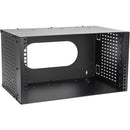 Rocstor SolidRack Low Profile Wall Mount Network Rack for Patch Panel Bracket (6 RU)