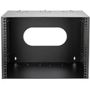 Rocstor SolidRack Low Profile Wall Mount Network Rack for Patch Panel Bracket (8 RU)