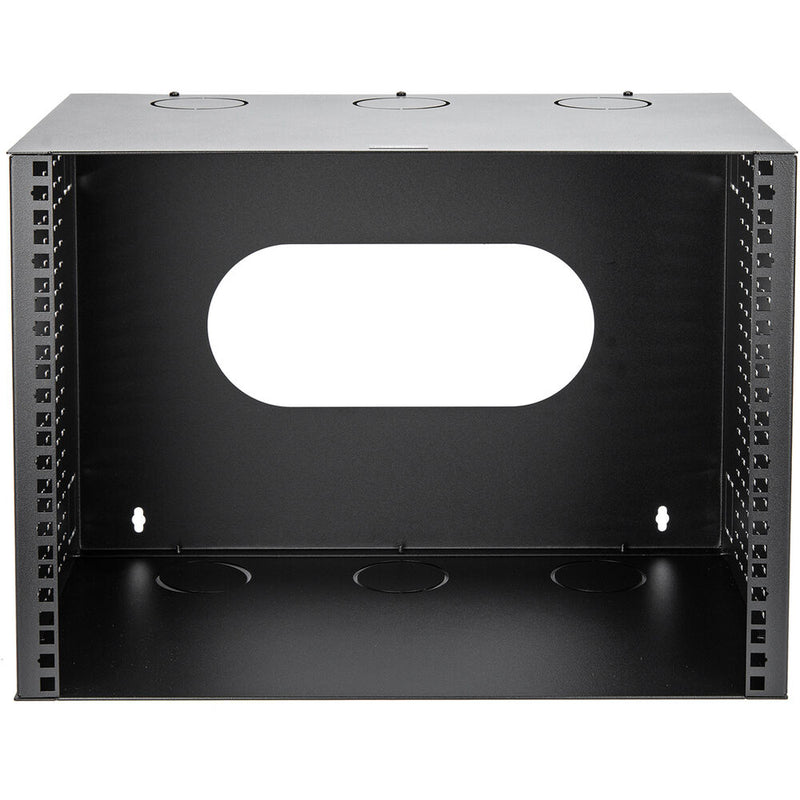 Rocstor SolidRack Low Profile Wall Mount Network Rack for Patch Panel Bracket (8 RU)