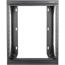 Rocstor SolidRack Open Frame Wall Mount 2-Post Adjustable Depth Rack (12 RU)