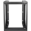 Rocstor SolidRack Open Frame Wall Mount 2-Post Adjustable Depth Rack (12 RU)