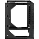 Rocstor SolidRack Open Frame Wall Mount 2-Post Adjustable Depth Rack (12 RU)