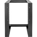 Rocstor SolidRack Open Frame Wall Mount 2-Post Adjustable Depth Rack (12 RU)