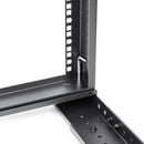 Rocstor SolidRack Open Frame Wall Mount 2-Post Adjustable Depth Rack (12 RU)