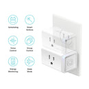 TP-Link EP25 Kasa Smart Wi-Fi Plug Slim with Energy Monitoring (2-Pack)