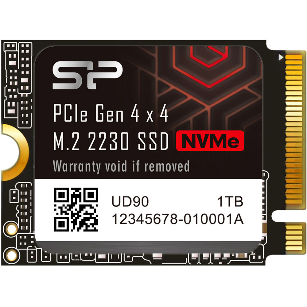 Silicon Power 1TB UD90 2230 NVMe PCIe 4.0 M.2 SU01KGBP44UD9007BH