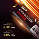 Silicon Power 1TB UD90 NVMe PCIe 4.0 M.2 2280 Internal SSD