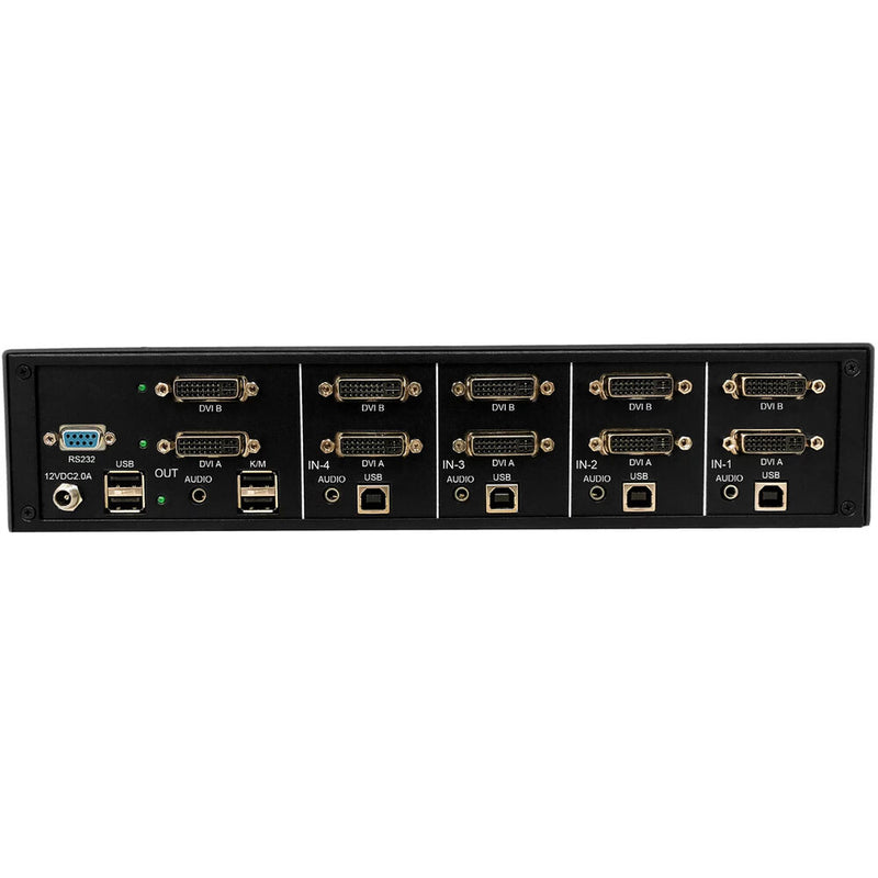 Smart-AVI SM-DVN-4D 4-Port, Dual-Head DVI KVM Switch