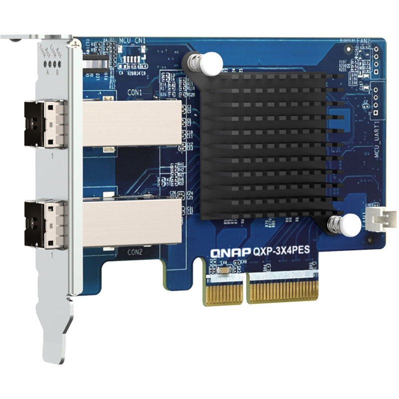 QNAP QXP-3X4PES 2-Port SFF-8644 PCIe 3.0 x4 Expansion Card