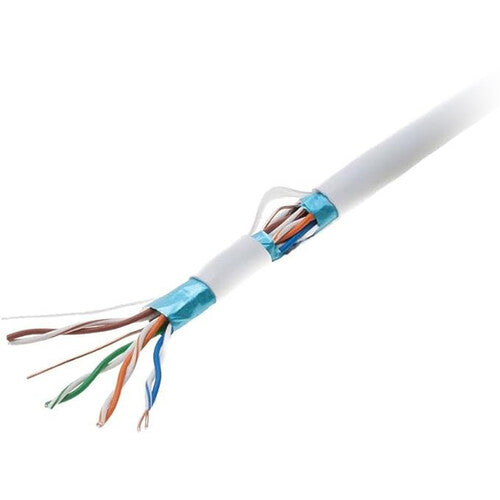 SatMaximum Cat 5e FTP Bulk Ethernet Cable (1000', White)